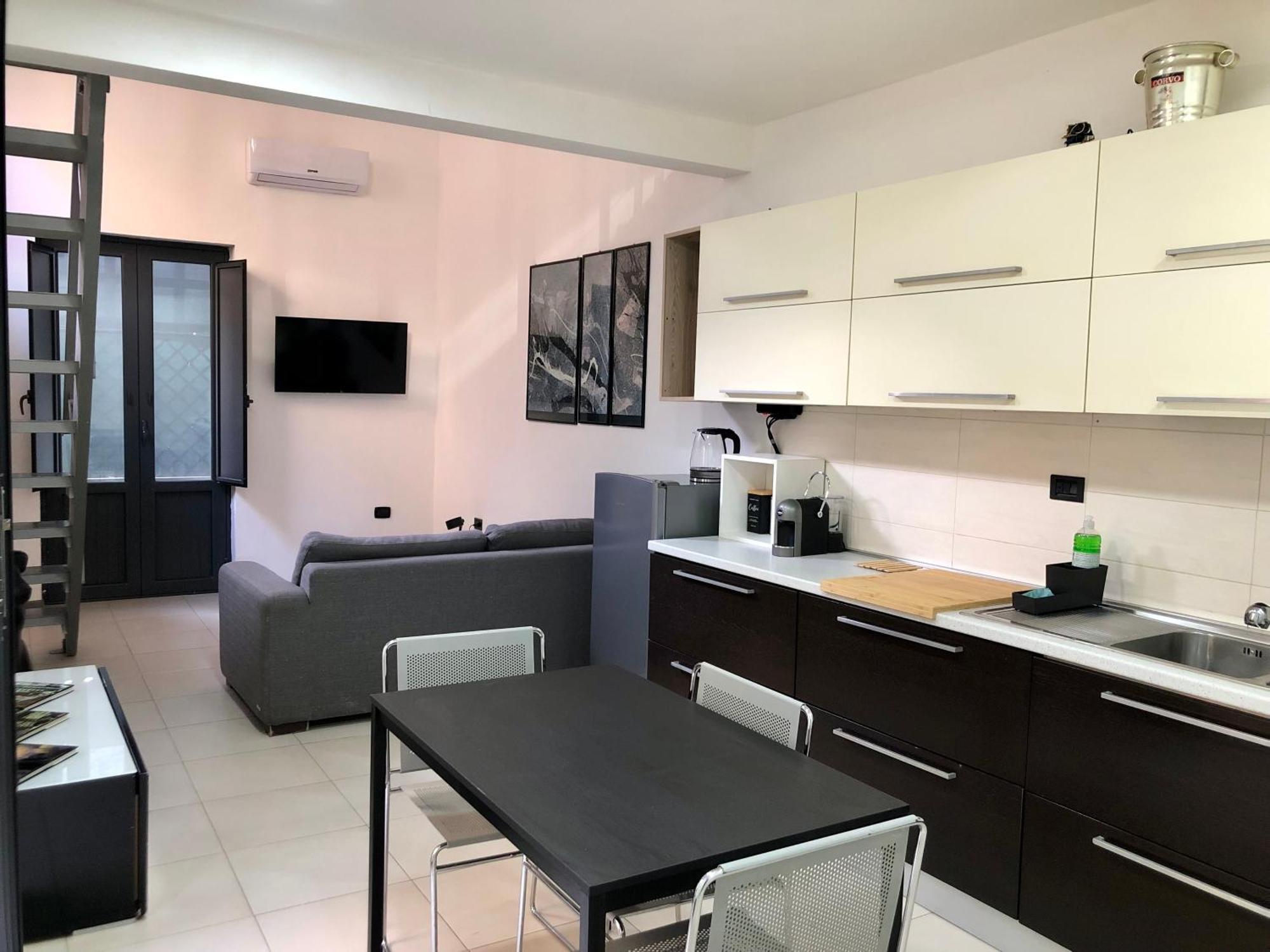 Ferienwohnung Loft Vicolo Lavico CTA Exterior foto